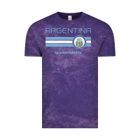 Cloud Purple soccer argentina jersey argentinian football la albiceleste Vintage Tee - artisFamous