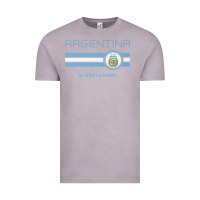 Vintage Zinc soccer argentina jersey argentinian football la albiceleste Vintage Tee - artisFamous