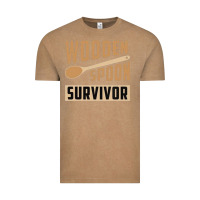 Vintage Coffee wooden spoon survivor Vintage Tee - artisFamous