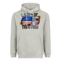 Moon Dust land of the free Heavyweight Hoodie - CowhideDigitalArt