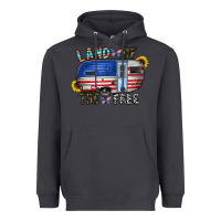 Smoke land of the free Heavyweight Hoodie - CowhideDigitalArt
