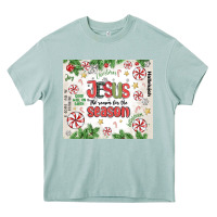 Arona christian christmas  jesus the reason Heavy Core Tee - MaliasSmallBusiness