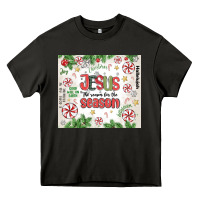 Asphalt christian christmas  jesus the reason Heavy Core Tee - MaliasSmallBusiness