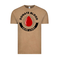 Vintage Coffee donate blood save lives blood donor Vintage Tee - artisFamous