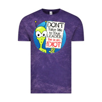 Cloud Purple dont take me to your leader Vintage Tee - artisFamous