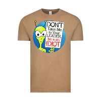 Vintage Coffee dont take me to your leader Vintage Tee - artisFamous