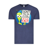 Vintage Denim dont take me to your leader Vintage Tee - artisFamous