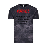 Cloud Black genx were not mad Vintage Tee - artisFamous