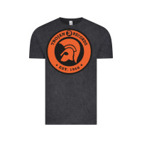 Vintage Black trojann records est 1968 Vintage Tee - artisFamous