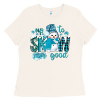 Bone up to snow good and cute snowman Ladies Tee - BundleAndBundleShop