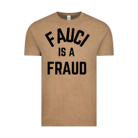 Vintage Coffee fauci is a fraud Vintage Tee - artisFamous