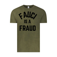 Vintage Olive fauci is a fraud Vintage Tee - artisFamous