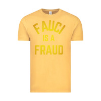 Vintage Mustard fauci is a fraud Vintage Tee - artisFamous