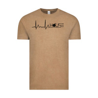 Vintage Coffee house music heartbeat Vintage Tee - artisFamous