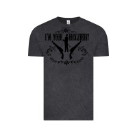 Vintage Black i'm your huckleberry Vintage Tee - artisFamous