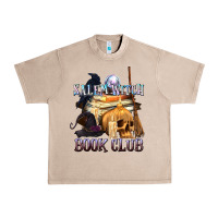 French Oak Salem Witch Book Club Urban Heavy Tee - texasbilliewilder