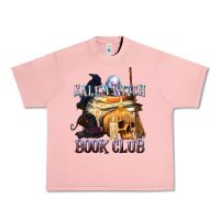 Salmon Salem Witch Book Club Urban Heavy Tee - texasbilliewilder