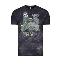 Cloud Black the ain't fast club Vintage Tee - artisFamous
