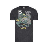 Vintage Black the ain't fast club Vintage Tee - artisFamous