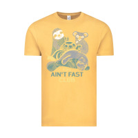 Vintage Mustard the ain't fast club Vintage Tee - artisFamous