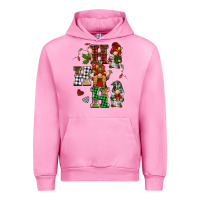 Fuchsia Pink christmas ho ho ho gnomes Urban Hoodie - BarkalooDesign