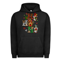 Pigment Black christmas ho ho ho gnomes Urban Hoodie - BarkalooDesign