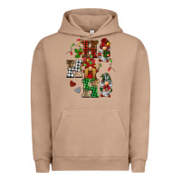 Pigment Burro christmas ho ho ho gnomes Urban Hoodie - BarkalooDesign