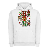 Pigment Lunar Rock christmas ho ho ho gnomes Urban Hoodie - BarkalooDesign