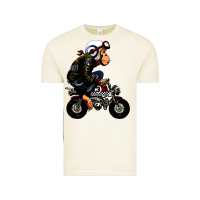 Vintage Arctic monkey bike cartoon Vintage Tee - artisFamous