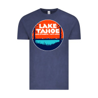 Vintage Denim lake tahoe california Vintage Tee - artisFamous
