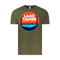 Vintage Olive lake tahoe california Vintage Tee - artisFamous
