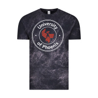 Cloud Black university of phoenix white red Vintage Tee - artisFamous