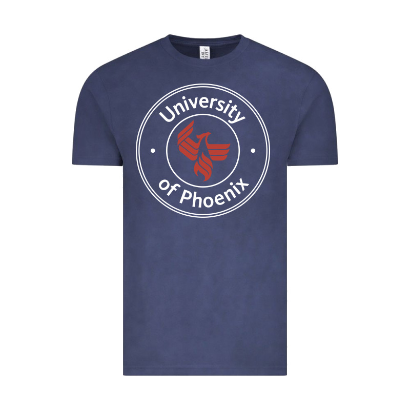 University Of Phoenix White Red Vintage Tee by artisFamous | Teevron
