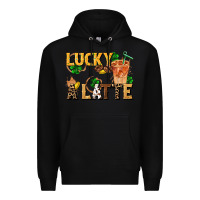 Black lucky a latte Premium Hoodie - FaDigitalArtStudio