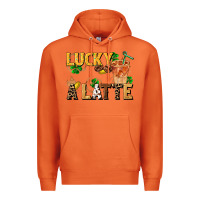 Carrot lucky a latte Premium Hoodie - FaDigitalArtStudio