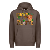 Coffee lucky a latte Premium Hoodie - FaDigitalArtStudio