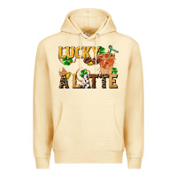 Pina Colada lucky a latte Premium Hoodie - FaDigitalArtStudio