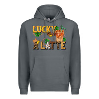 Rock lucky a latte Premium Hoodie - FaDigitalArtStudio