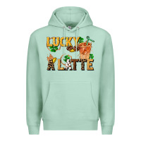 Seafoam lucky a latte Premium Hoodie - FaDigitalArtStudio