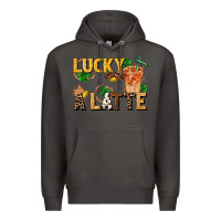 Smoke lucky a latte Premium Hoodie - FaDigitalArtStudio