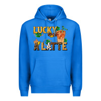 True Royal lucky a latte Premium Hoodie - FaDigitalArtStudio