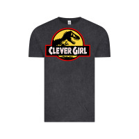 Vintage Black clever girl Vintage Tee - artisFamous