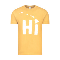 Vintage Mustard hi hawaii Vintage Tee - artisFamous