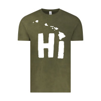 Vintage Olive hi hawaii Vintage Tee - artisFamous