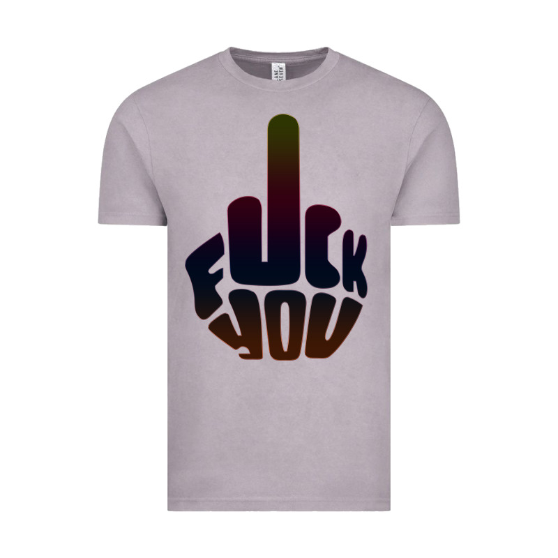 Fuck You Middle Finger Vintage Tee by artisFamous | Teevron