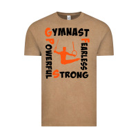 Vintage Coffee awesome gymnastics boy gymnast power strong Vintage Tee - artisFamous