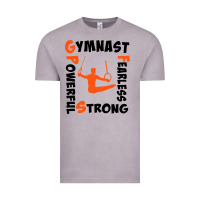 Awesome Gymnastics Boy Gymnast Power Strong Vintage Tee | Teevron
