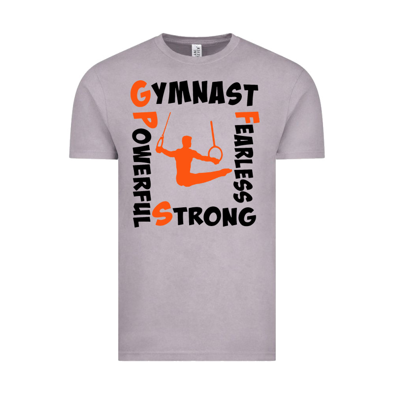 Awesome Gymnastics Boy Gymnast Power Strong Vintage Tee by artisFamous | Teevron