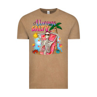 Vintage Coffee Always salty Vintage Tee - NancyCooperArtShop
