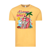 Vintage Mustard Always salty Vintage Tee - NancyCooperArtShop